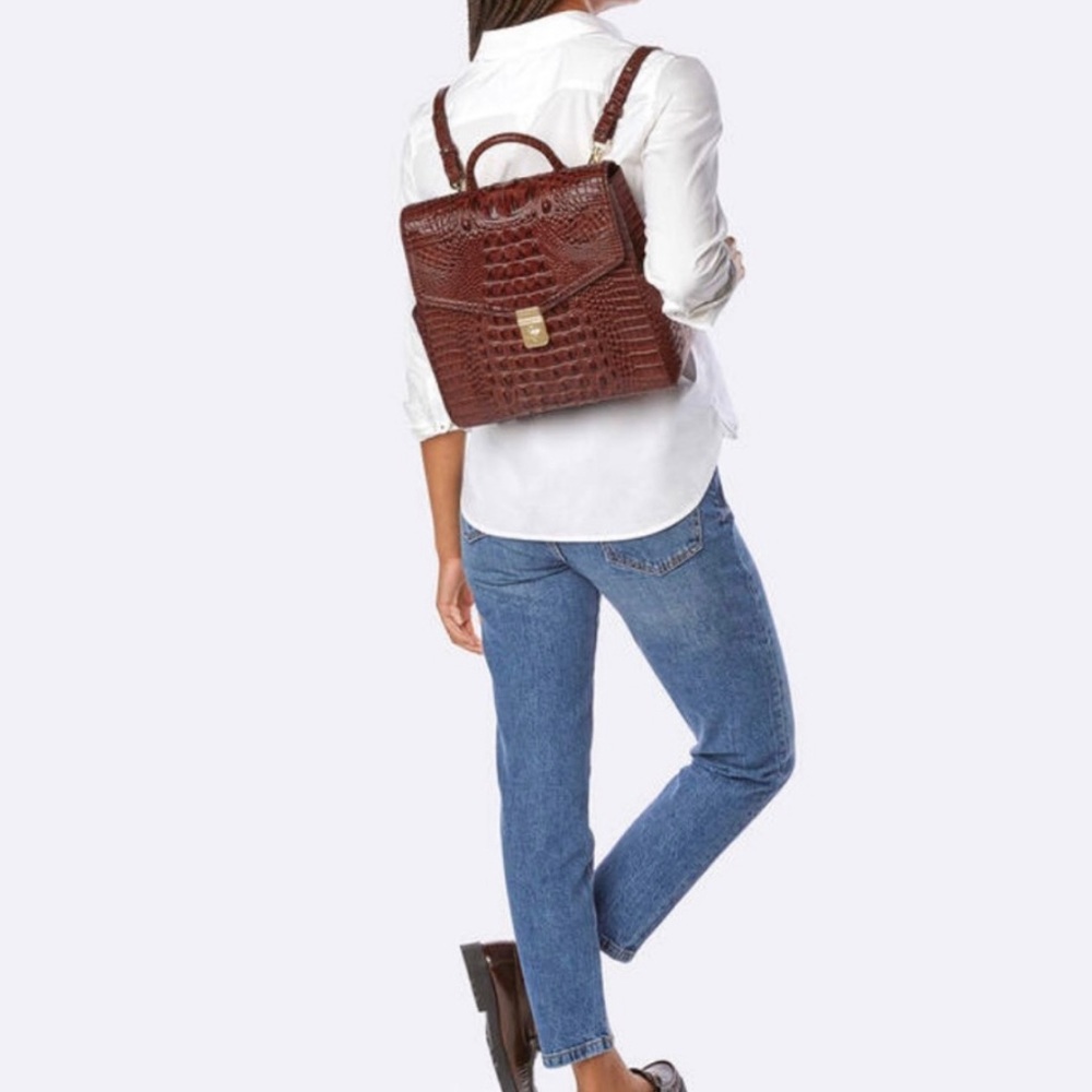 Brahmin Backpack (Liz, Pecan Melbourne)